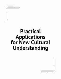 PracticalApplicationsNewCultUnderstanding