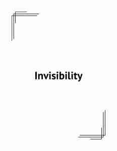 Invisibility